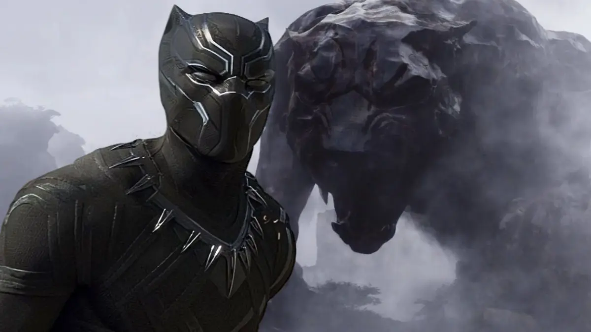 Black Panther en una escena del film