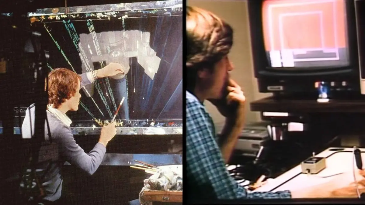 Detrás de los VFX de Tron (1982)