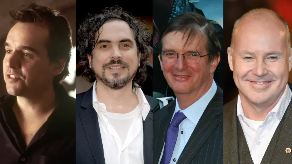 Los cuatro directores de la saga Harry Potter