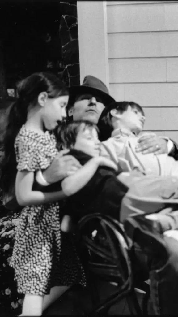 Bruce Springsteen con sus hijos