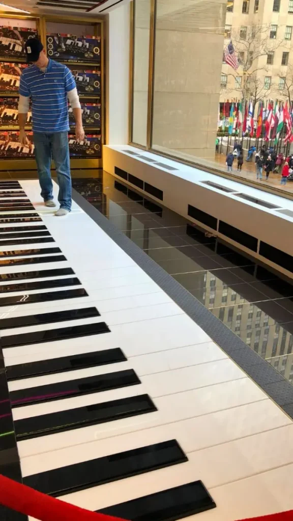 Piano gigante de FAO Schwarz