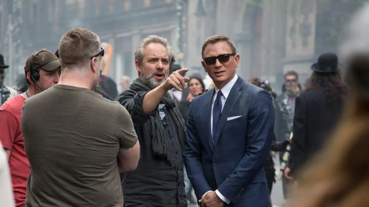 Sam Mendes y Daniel Craig rodaje Spectre en México